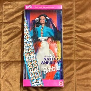 Barbie Native American Doll with Colorful Attire